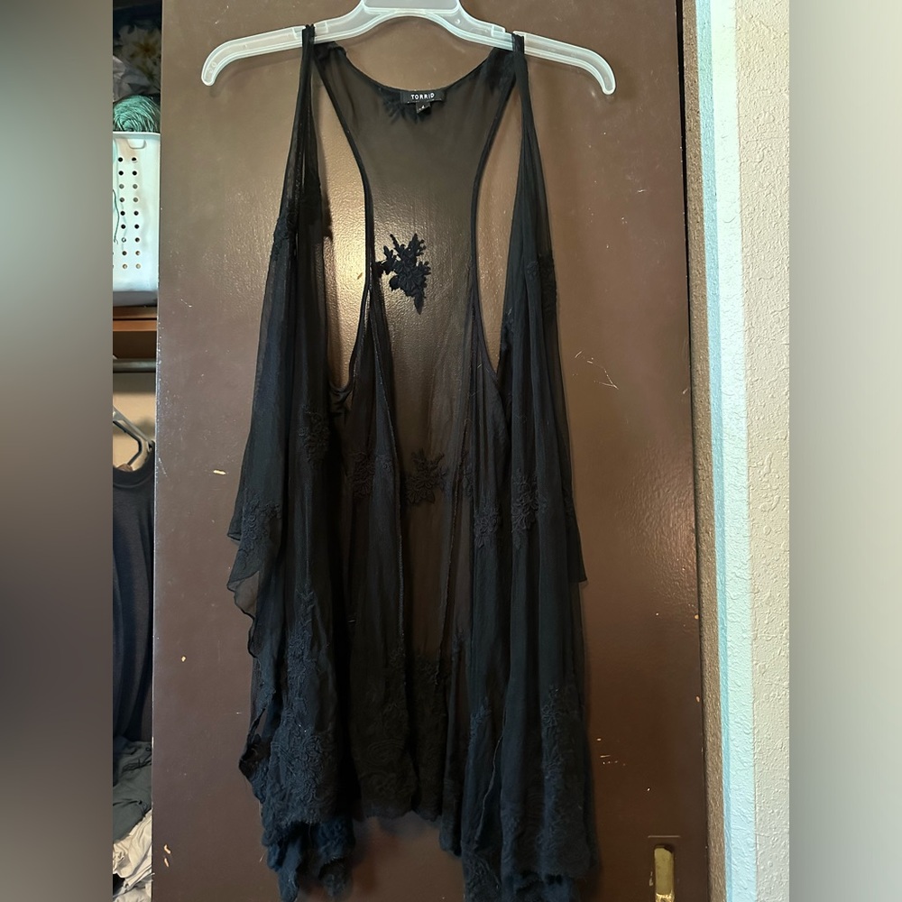 Sheer Cardigan